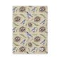 Bird nest and bird pattern notebook with nesting birds and eggs illustration, perfect for nature-inspired journals.