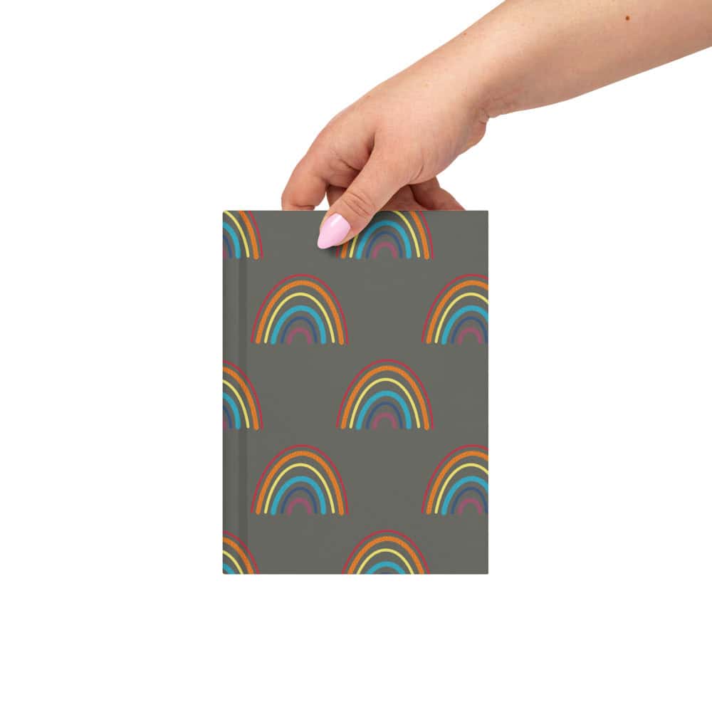 Arizona Monsoon Rainbow Hardcover Journal - Image 4