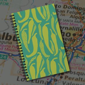 Hand Drawn Hatch Chili Pepper Southwest Food Spiral Notebook