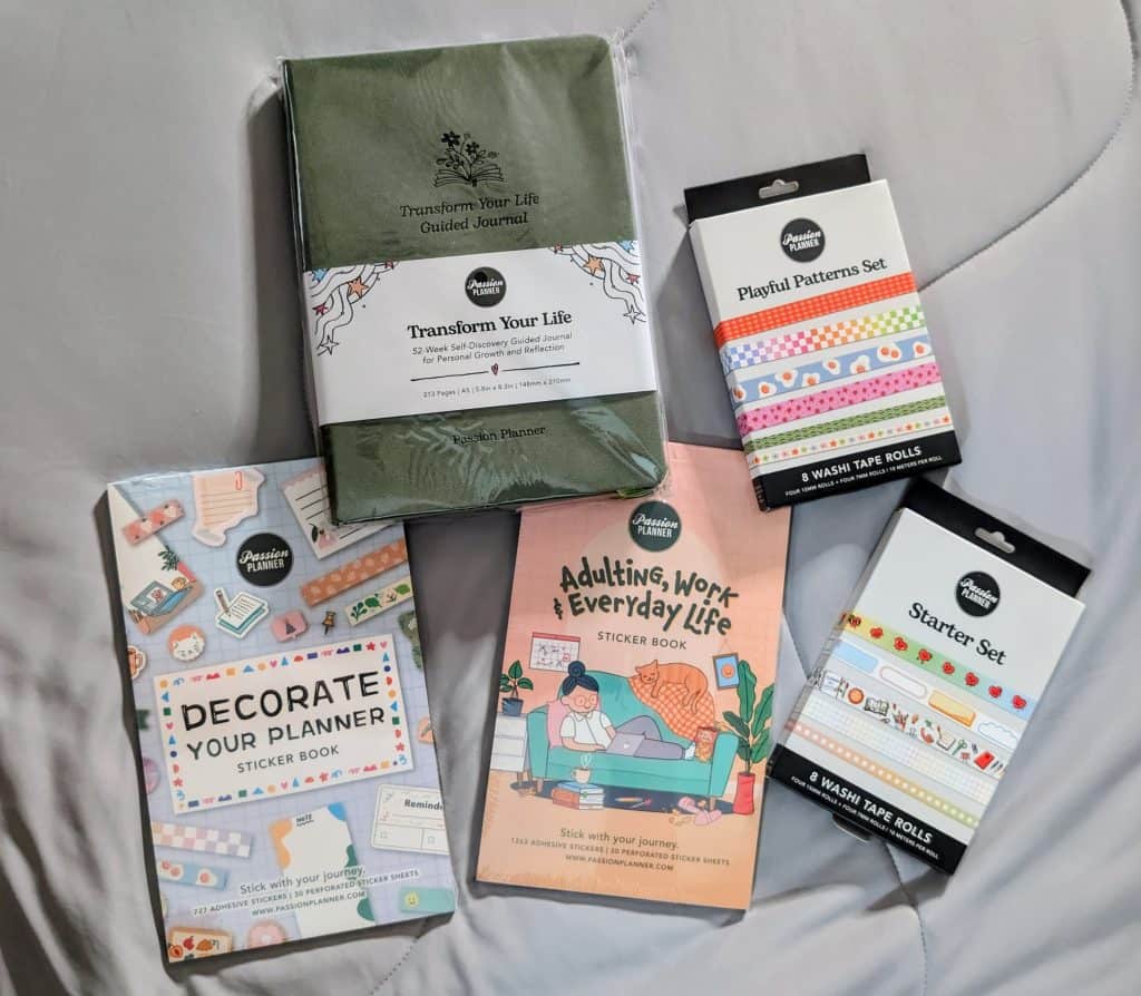 Stationery items for planning and creativity in a post about ways to use a notebook