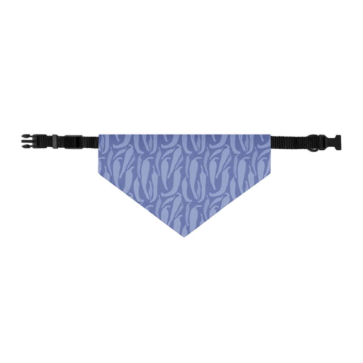 Chili Pepper Pet Bandana Collar | Purple Pepper Pattern - Image 2