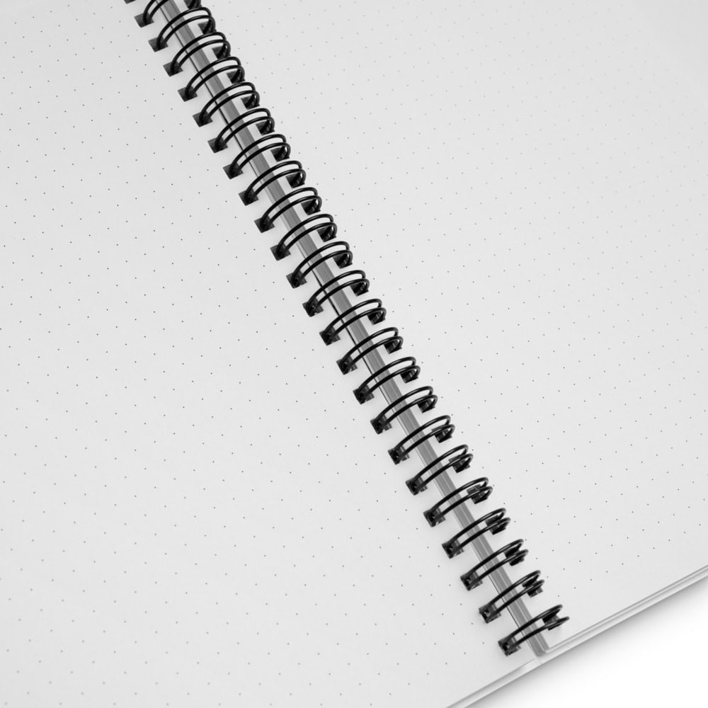 Hand Drawn Sonoran Desert Saguaro Cacti Spiral Notebook - Image 4