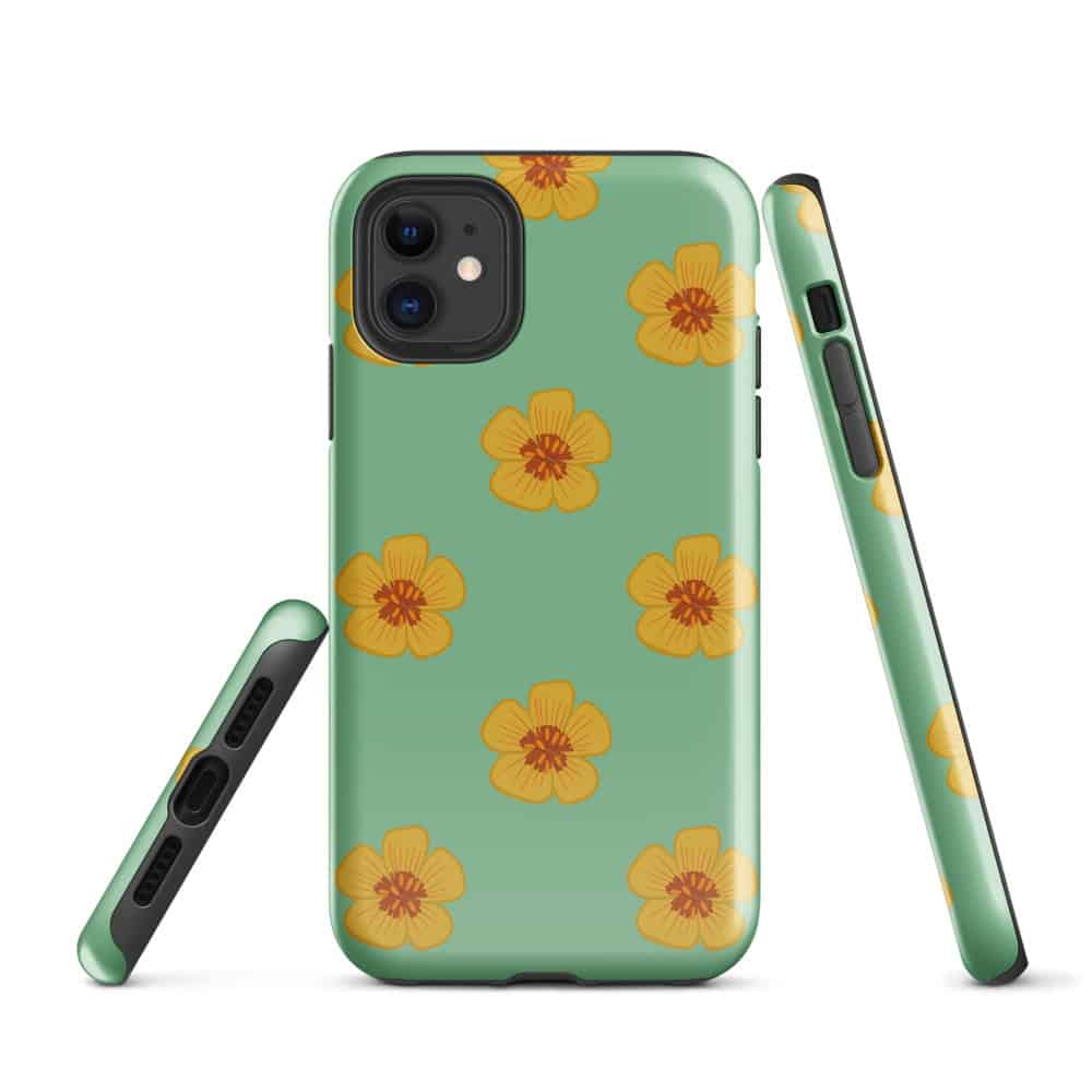 Arizona Poppies Southwest Desert Floral Tough Case for iPhone® - Image 3