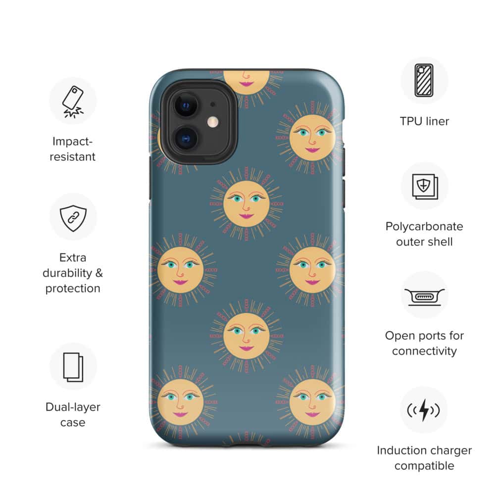 Golden Sonoran Sun Southwest Desert Tough Case for iPhone® - Image 3