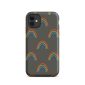 Colorful rainbow pattern phone case for iPhone.